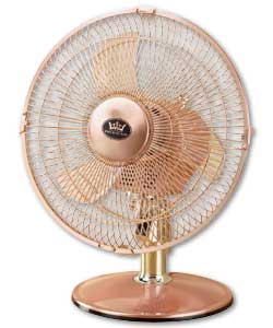 10 Inch Pink Desk Fan