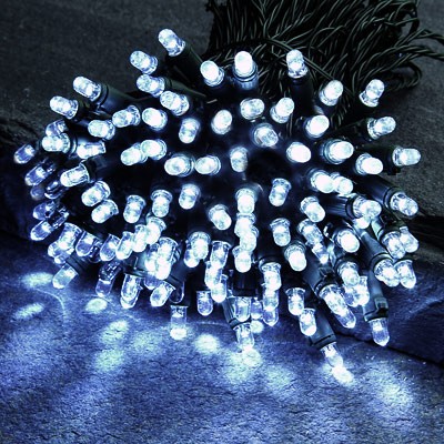 200 White LED Supabrights