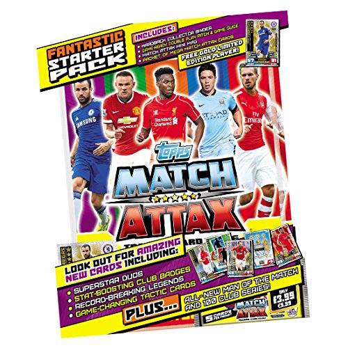 MATCH ATTAX 14/15 (2014 2015) STARTER PACK PLUS RETRO ENGLAND FIGURE