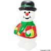 Outdoor Lit Snowman 45cm