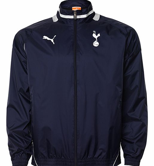 Puma 2011-12 Tottenham Puma Rainjacket (Navy) - Kids