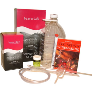 BEAVERDALE WINE STARTER KIT 6 BOTTLE RED