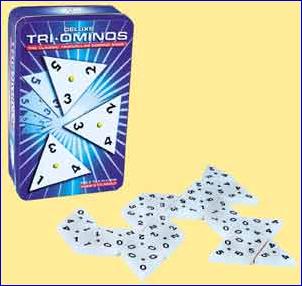 Triominos Deluxe in Tin