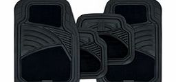 4 Piece Prestige Combination Rubber Car Mat Set