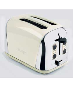 Deco 2 Slice Almond Toaster