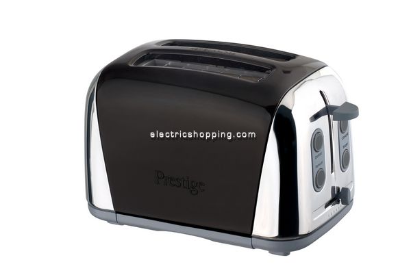 Deco Black Two Slice Toaster