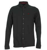 Dark Grey Pique Shirt