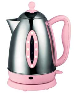 Pink Polka Dot Kettle