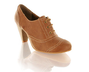 As Seen In OK- Trendy Brogue Shoe Boot