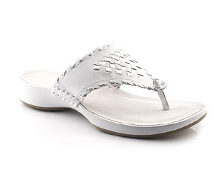 Leather Toepost Sandal