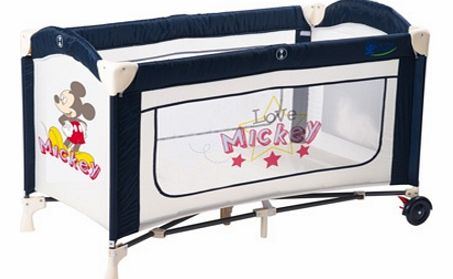 Travel Cot Dream Pocket Disney con rialzo Mickey