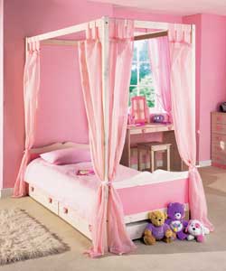 PRINCESS Bed with Sprung Mattress