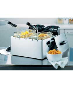 Twin Basket Fryer