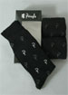 3 pair pack all over logo sock gift set