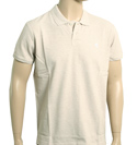 Beige Pique Polo Shirt