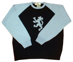 Lion front raglan sleeve knit