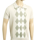 Stone Cotton Polo Shirt