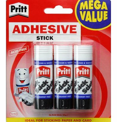 Stick Medium 22g, 3 Pack