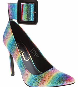 womens privileged multi sierra high heels