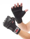 Black Gel Punch Bag Mitts Extra Large