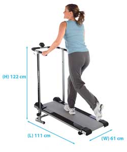 Folding Manual Treadmill