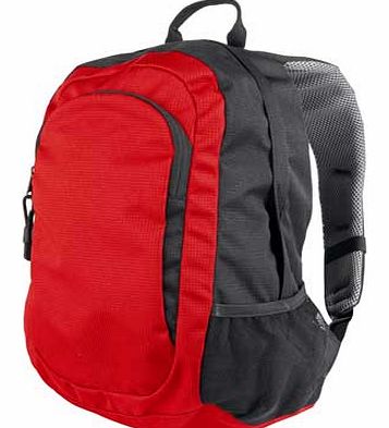 25 Litre Rucksack - Black and Red