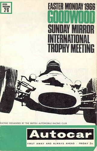 Goodwood Easter 1966 Event Programme