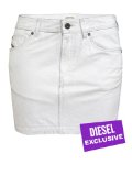 Diesel Ofalmy White Skirt S