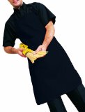 Premier Deluxe Apron With Pocket, Black