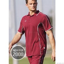 PRO STAR Atlas Polo Shirt Maroon-White (Senior)