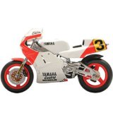 1:22 Scale Lawson 1988 Yamaha YZR OW98 Bike Diecast Model