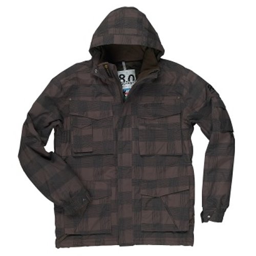 Mens Protest Forrester Tech Jacket Roast