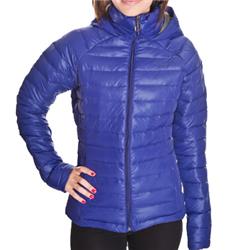 Womens Frisk Puffer Jacket - Blackberry