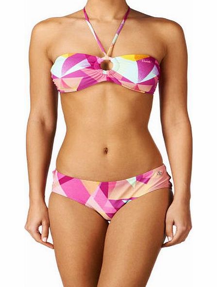 Protest Womens Protest Elany BCUP Bandeau Bikini - Plum