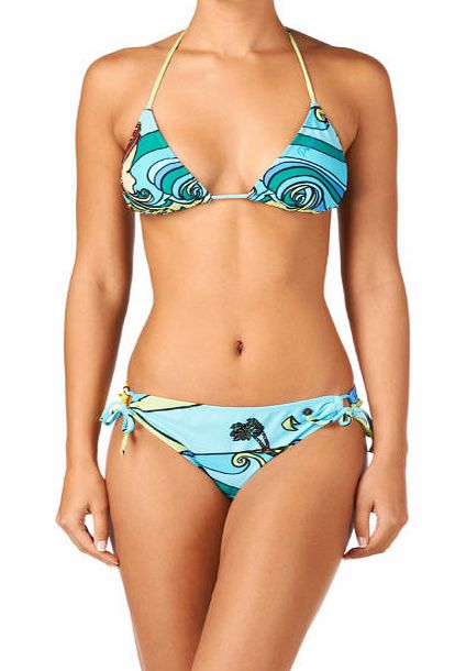 Protest Womens Protest Halifax Triangle Bikini - Aqua