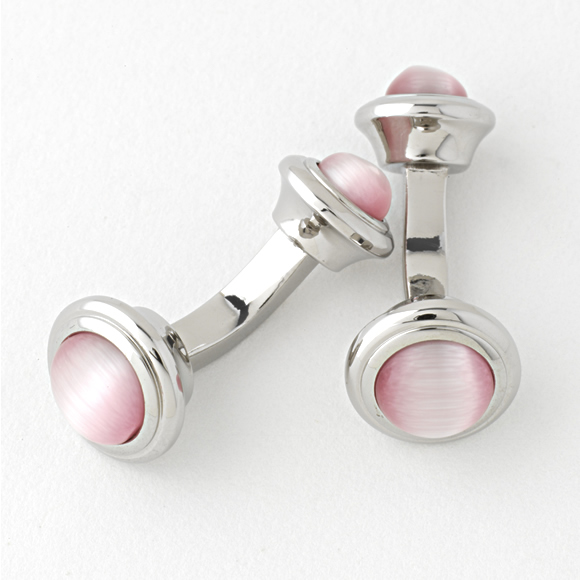 Pink Penketh Cufflinks