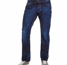 Six Month Wash indigo pure cotton jeans