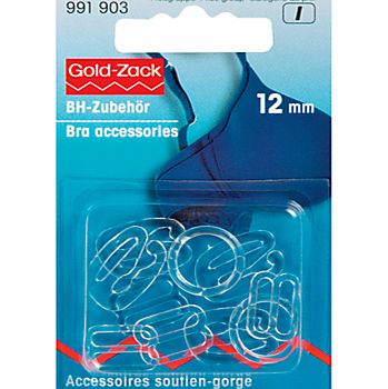 Gold-Zack Bra Accessory, 12mm, Various