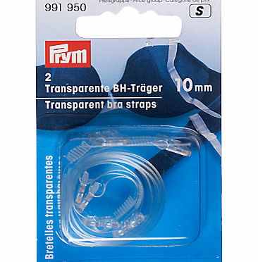 Prym Gold-Zack Bra Straps, Clear