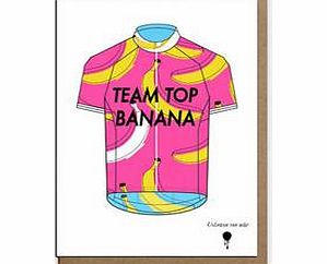 Team Banana Greeting Card