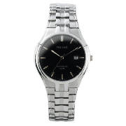 MENS SILVER BRACELET CLASSIC WATCH