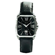 Mens Silver Roman Numeral Watch