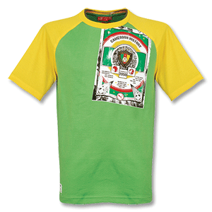 2008 Cameroon History Tee - Green/Multi