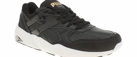 Black  White R698 Trinomic Trainers