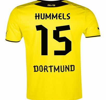 BVB Home Shirt 2013/14 with Hummels 15 printing