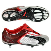 Cellerator Zero 4 SG Boot - Red/Silver/Black.