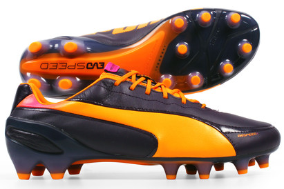 Evospeed 1.2 K FG Football Boots Blackberry/Fluo