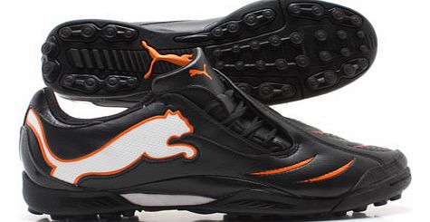 Puma PowerCat 3.10 TT Football Trainers Black/Orange