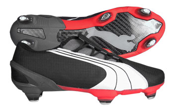 Puma Football Boots Puma V1-06 SG Football Boots Black / White / Red