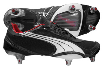 Puma V1-08 SG Football Boots Black / White